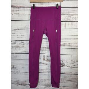 Lululemon women's Makin Moves Pants Pink/Purple Size 4